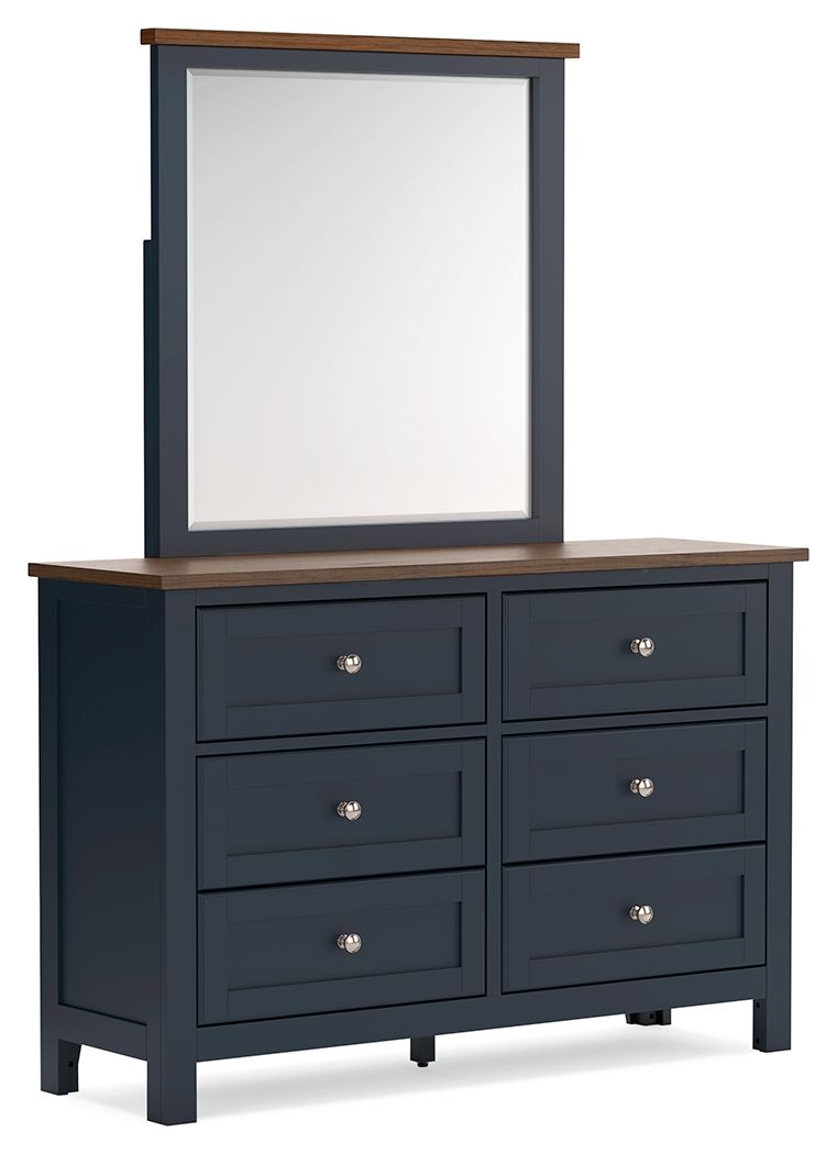 Landocken Dresser & Mirror