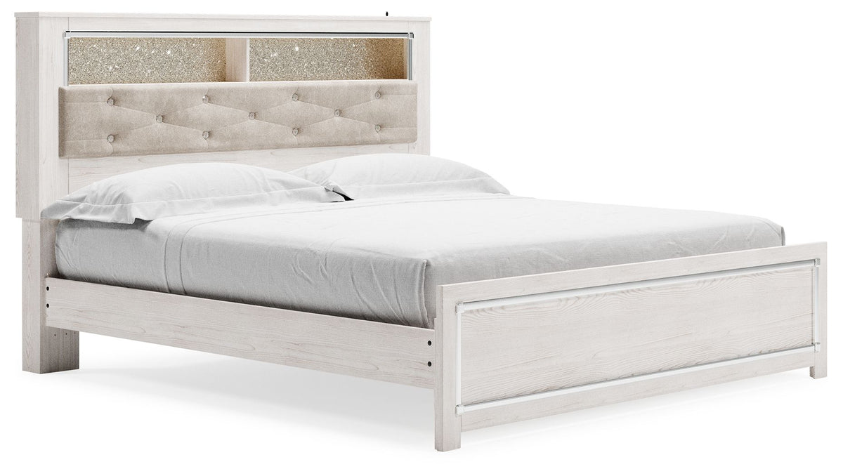 Altyra King Bookcase Bed (Platform)