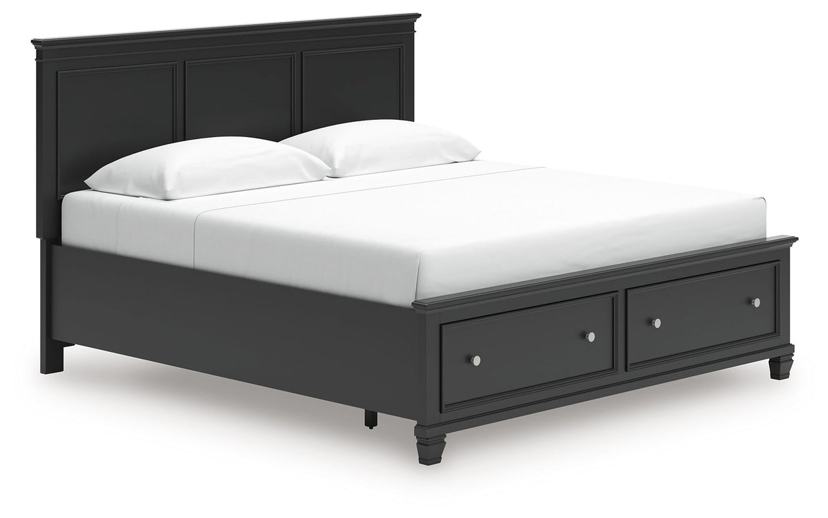 Lanolee King Storage Bed