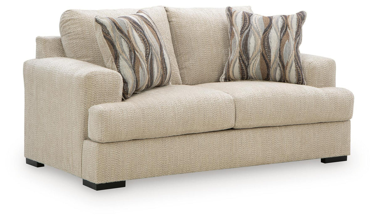 Lofwood Oatmeal Loveseat