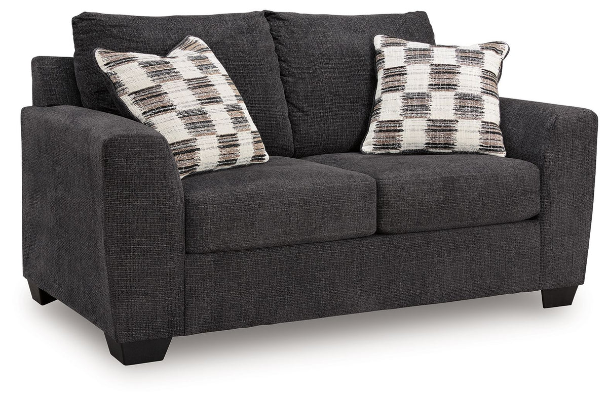 Loreo Ebony Loveseat