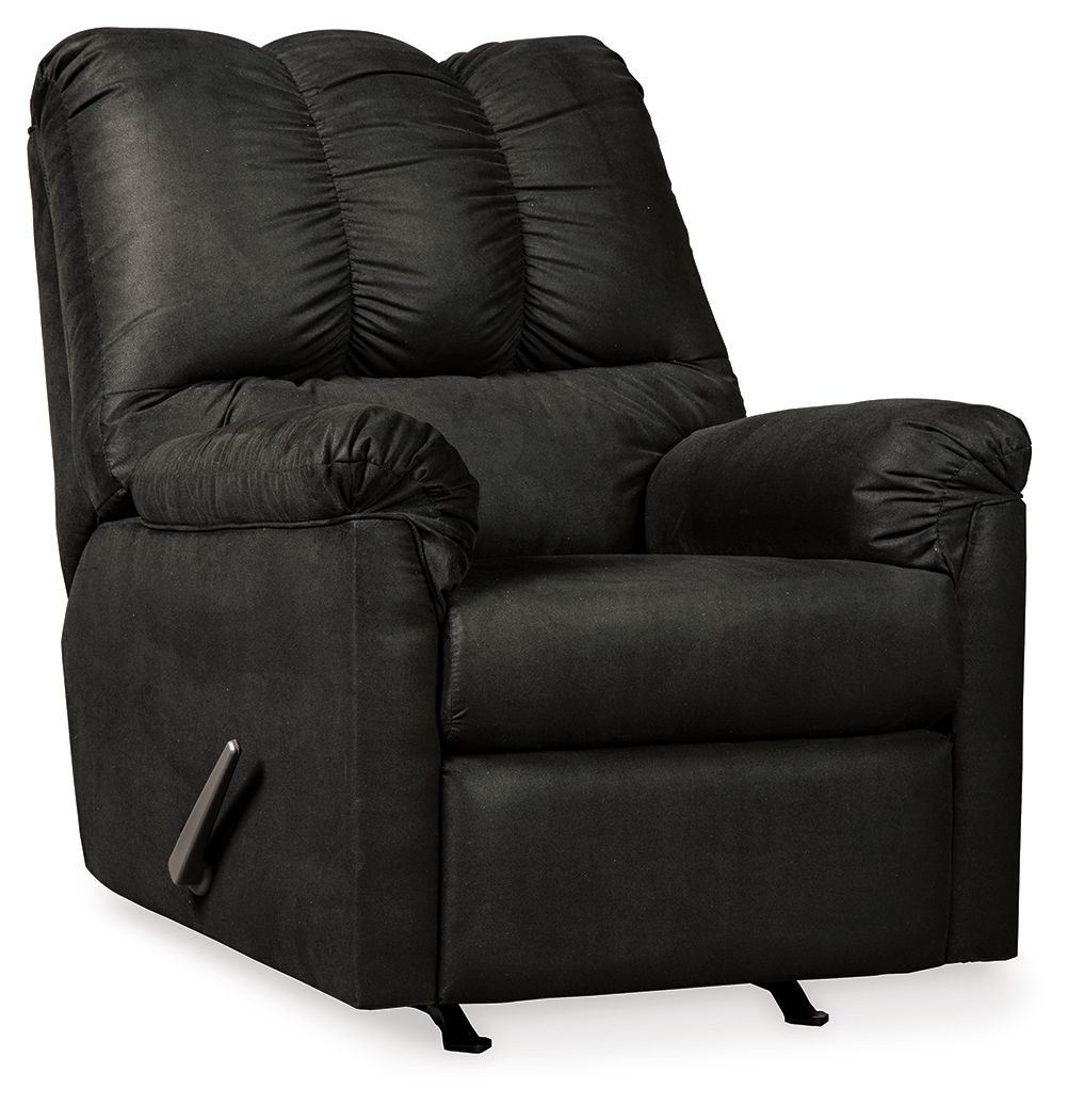 Darcy Black Rocker Recliner