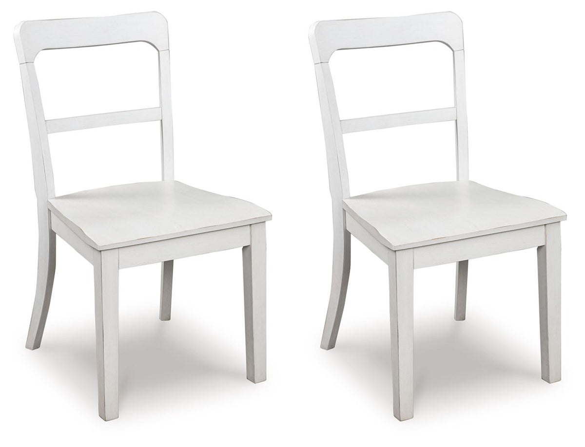 Greddinton White Dining Chair