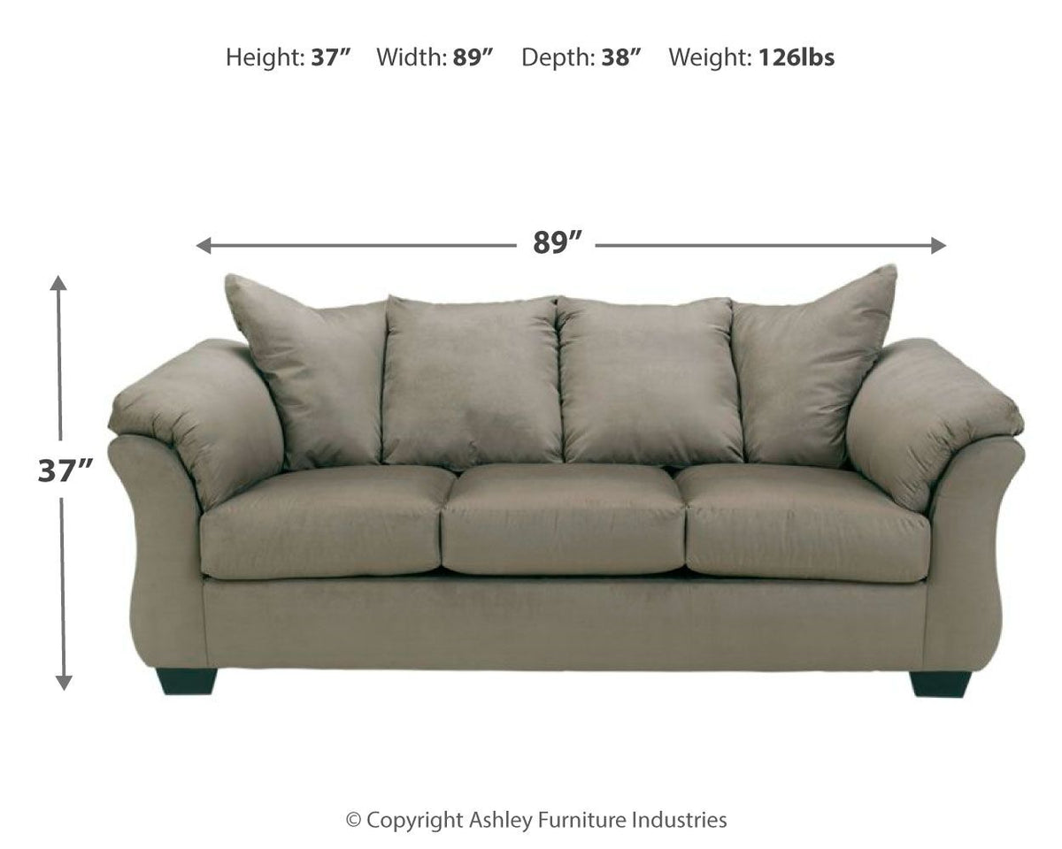 Darcy Cobblestone Sofa