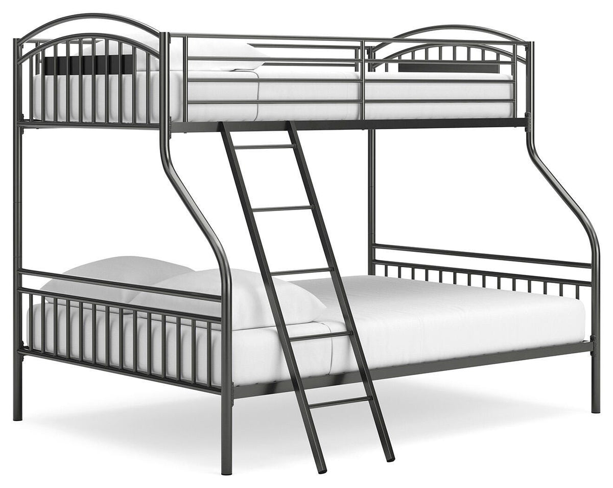 Lanceburg Twin over Full Bunk Bed with Ladder