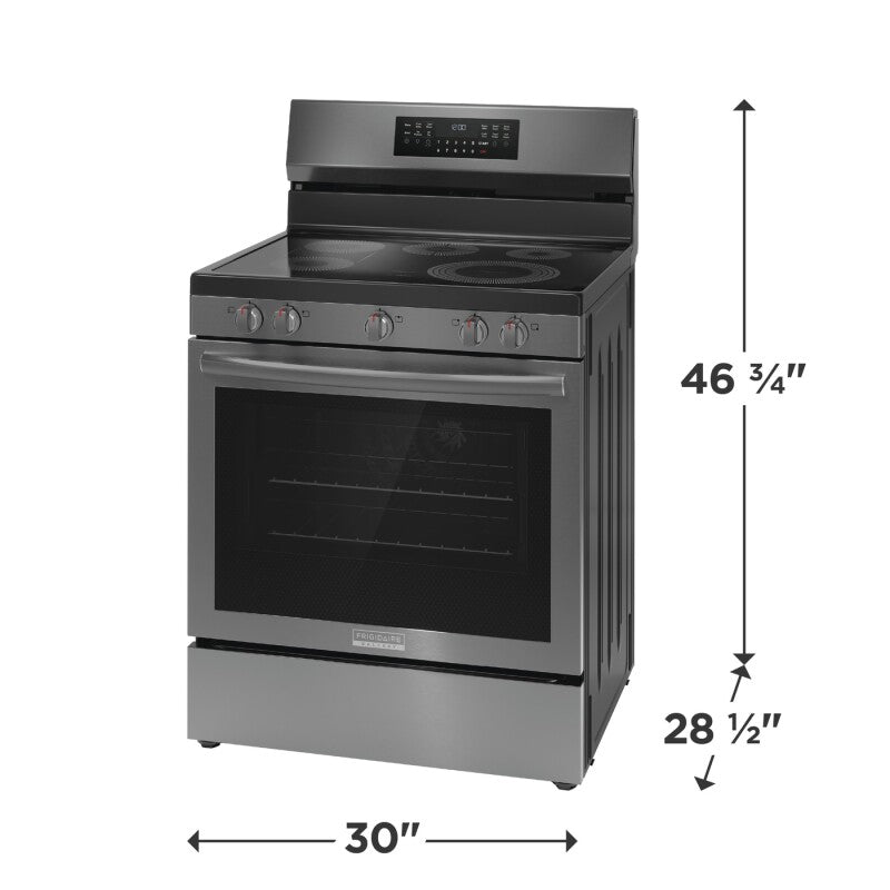 Frigidaire Gallery 30" Electric Range with No Preheat + Air Fry Range