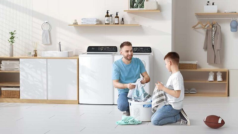 Midea 7.0 cu. ft. Smart Electric Dryer Dryer