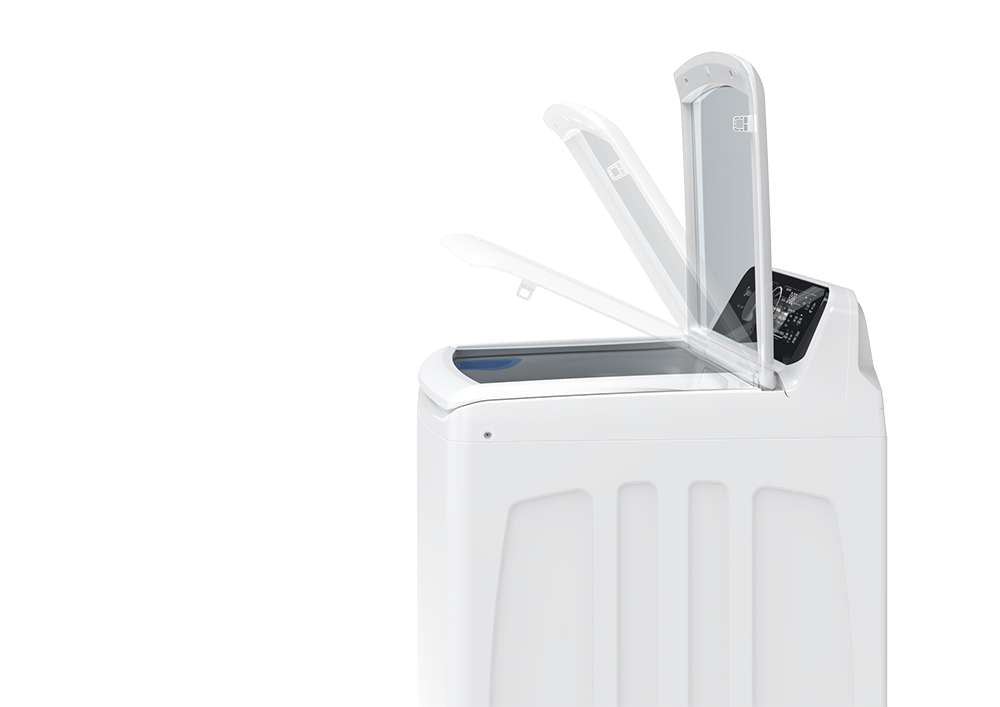 Midea 4.4 cu. ft. Smart Top Load Washer (White) Washer