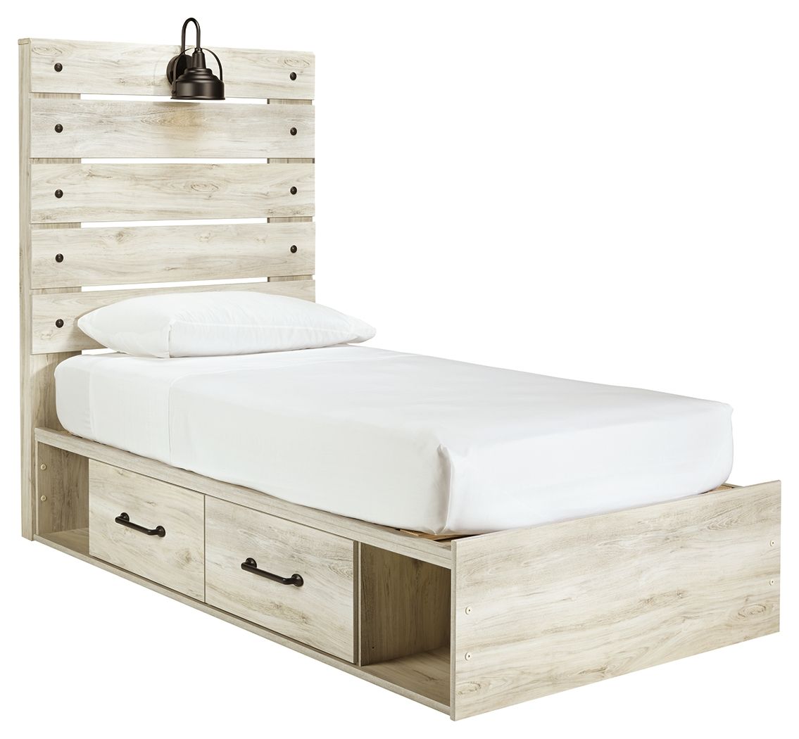 Cambeck Twin Bed with 2 Storage Drawers
