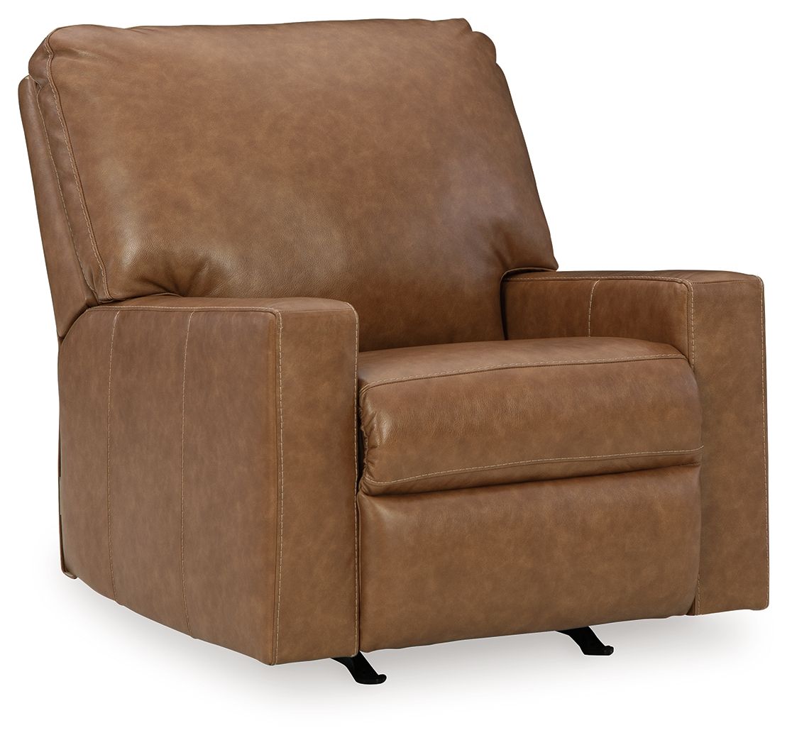 Bolsena Caramel Rocker Recliner