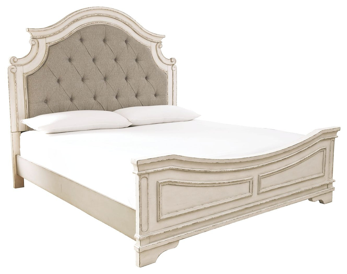 Realyn California King Upholstered Bed