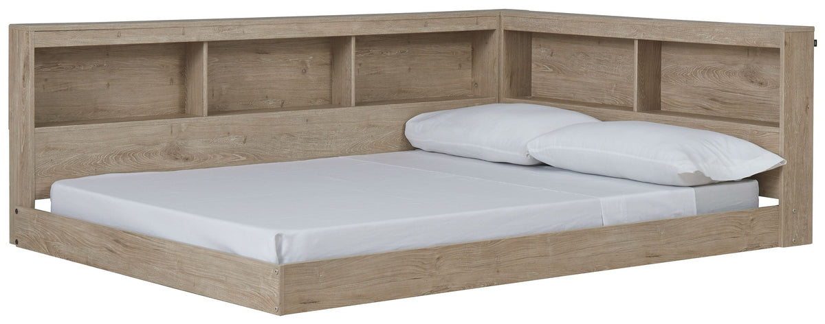 Oliah Full Bookcase Storage Bed