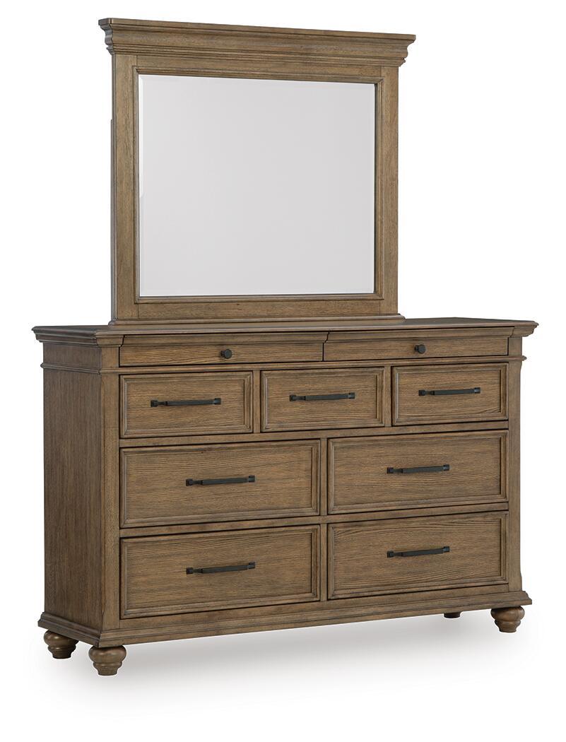 Karallin Dresser & Mirror