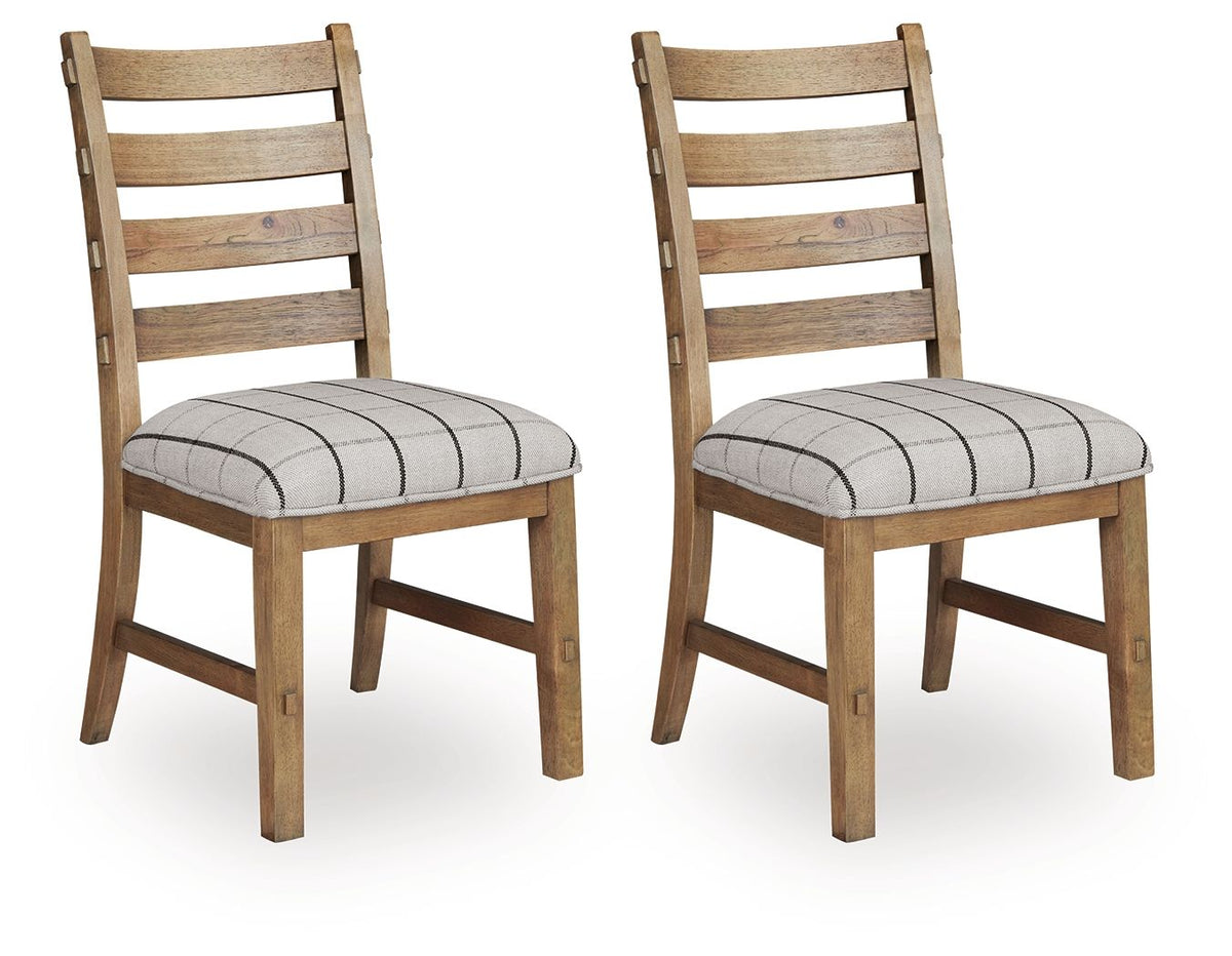 Ridgester Light Brown Dining Chair