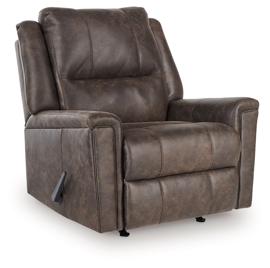 Lixtowel Walnut Rocker Recliner