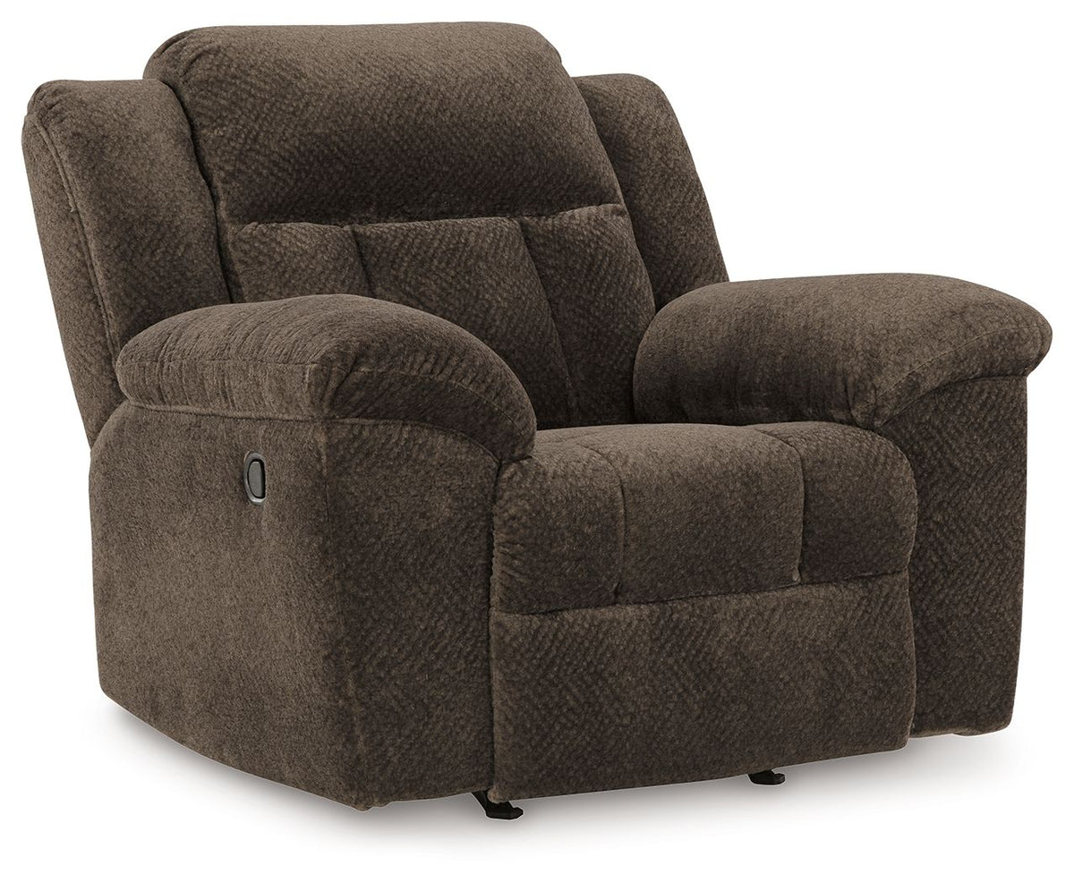 Frohn Chocolate Rocker Recliner
