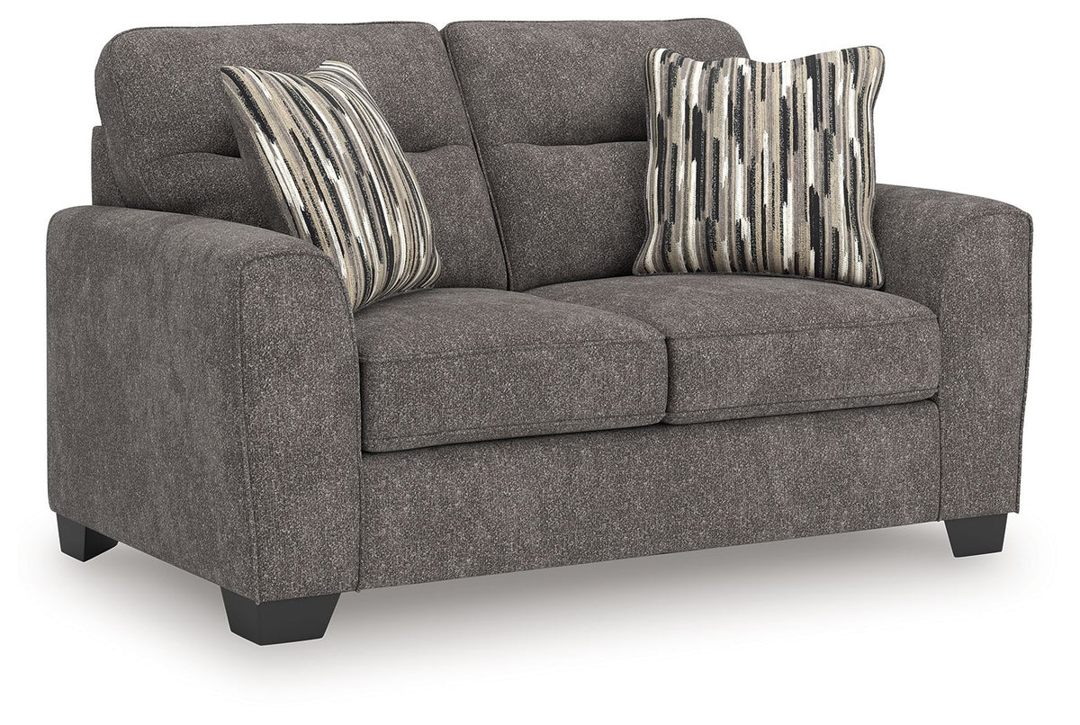 Olten Graphite Loveseat