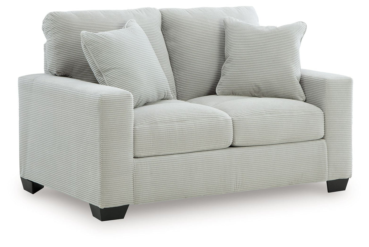 Greenbriar Smoke Loveseat