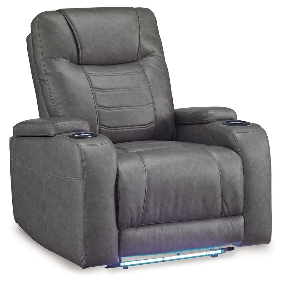 Schooner Rocks Slate Recliner