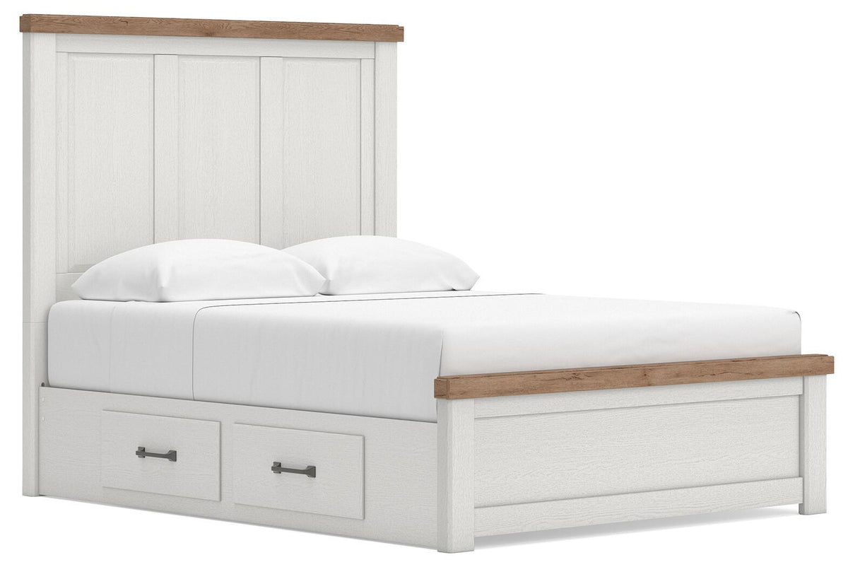 Savonport Queen Bed with Storage (1 Storage Unit)