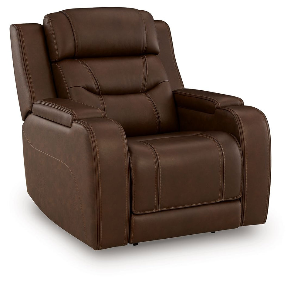 Knightington Brown Recliner