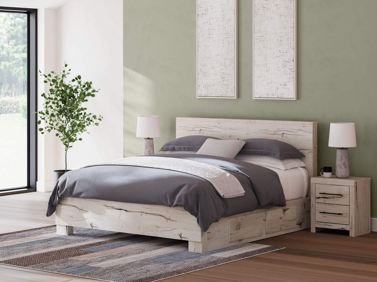 Lawroy King Bed with Storage (1 Storage Unit)