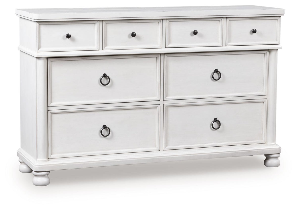 Rowlenstown Antique White Dresser