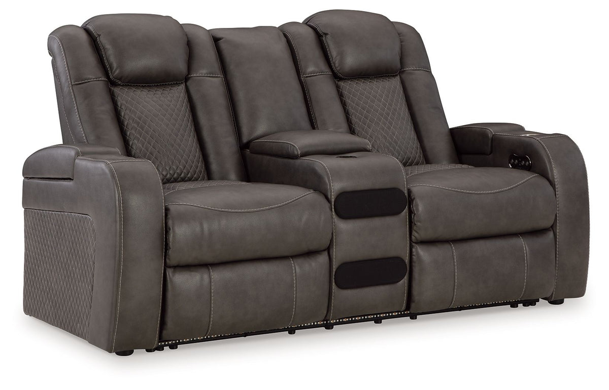 Fyne-Dyme Shadow Loveseat