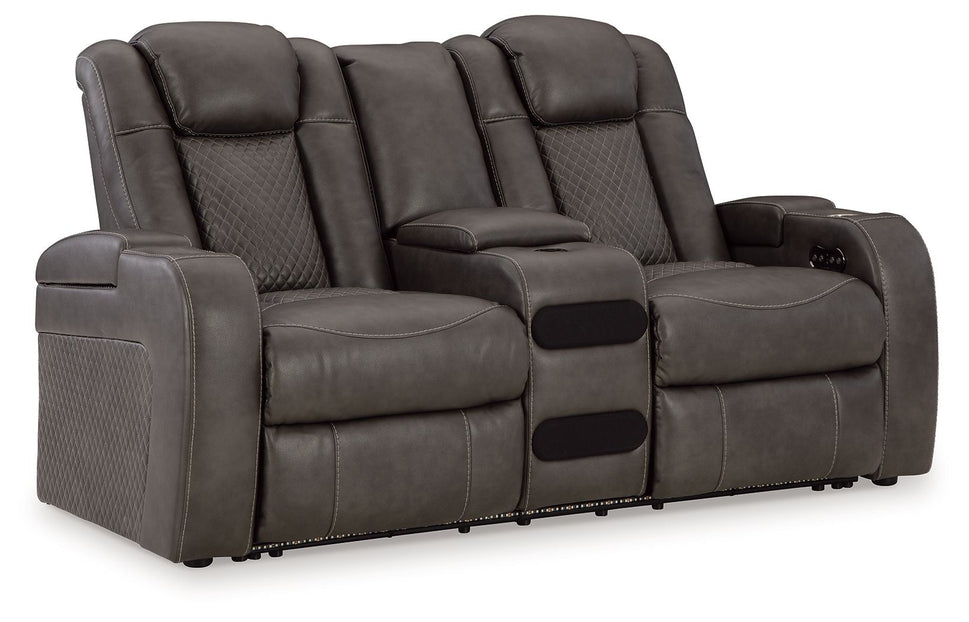 Fyne-Dyme Shadow Loveseat