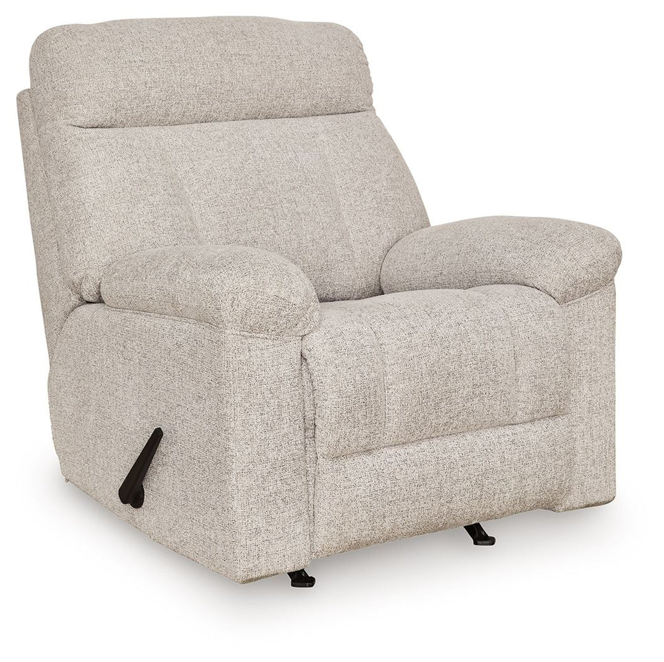 Hoyne Park Cobble Stone Rocker Recliner