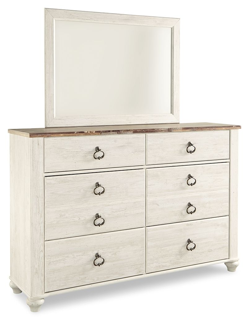 Willowton Dresser & Mirror
