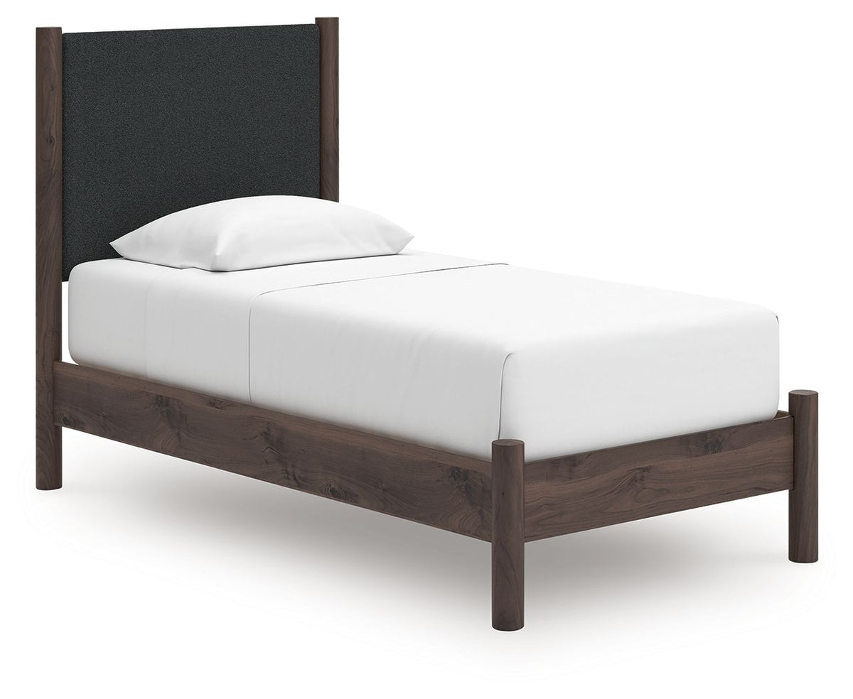 Pamytta Twin Upholstered Bed (Panel Platform)