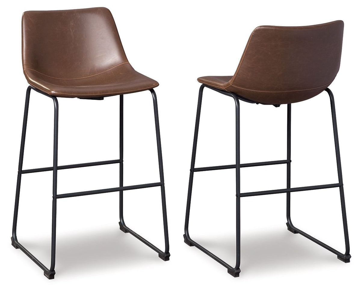 Centiar Brown Pub Height Bar Stool