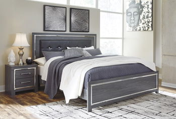 Lodanna King Bed (Platform)