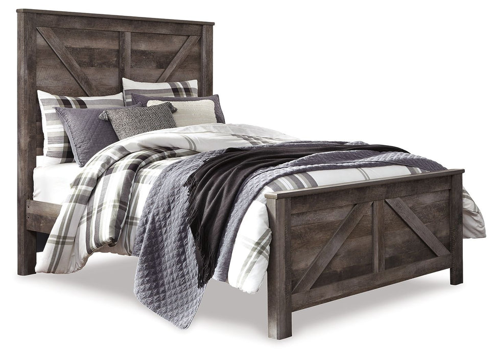 Wynnlow Queen Crossbuck Bed