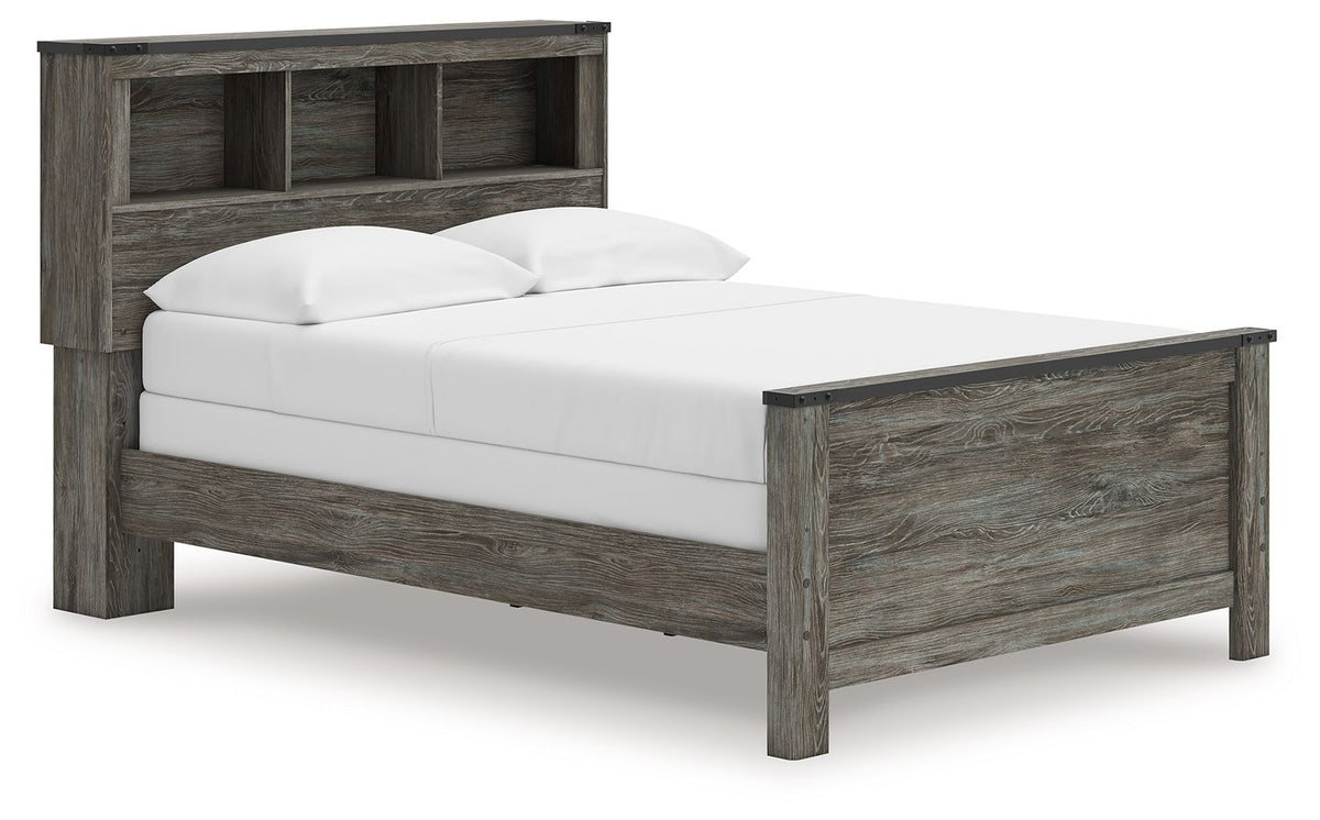 Frandern Full Bookcase Bed
