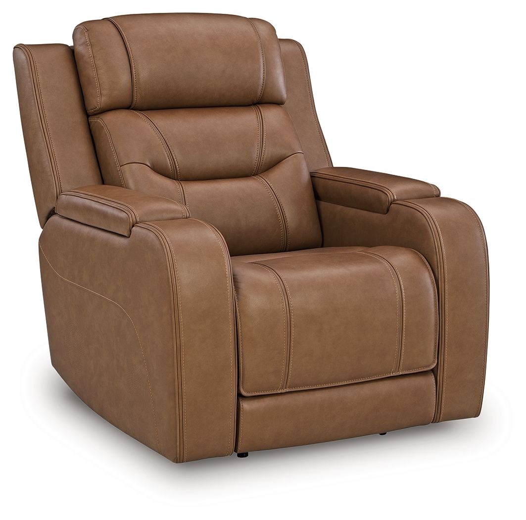 Knightington Caramel Recliner