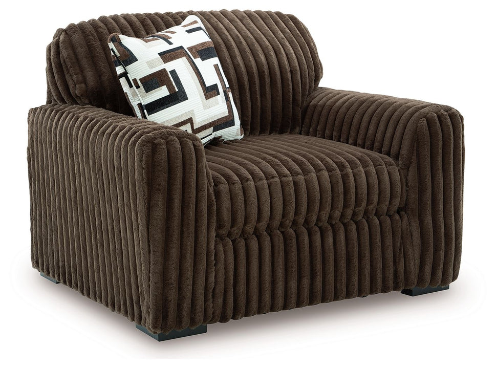 Midnight-Madness Chocolate Oversized Chair