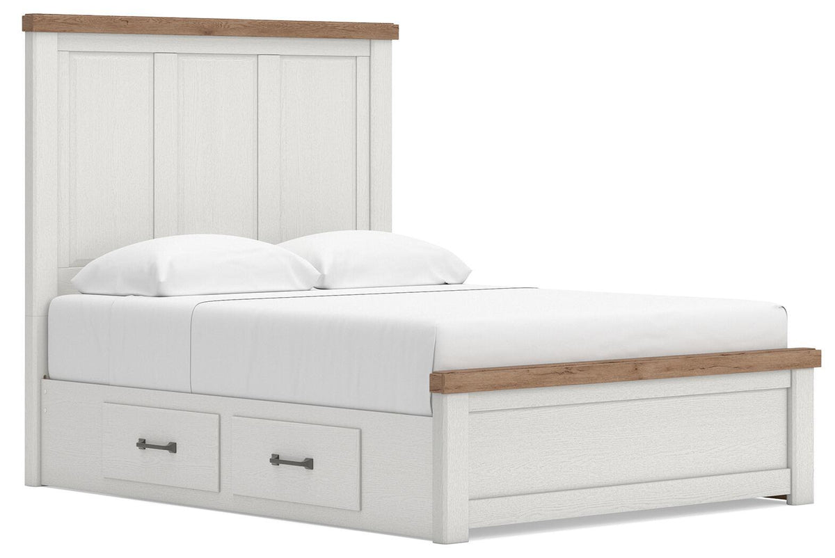 Savonport Queen Bed with Storage (2 Storage Units)
