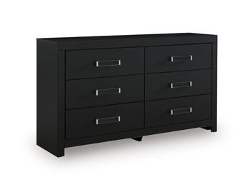 Maeling Black Dresser