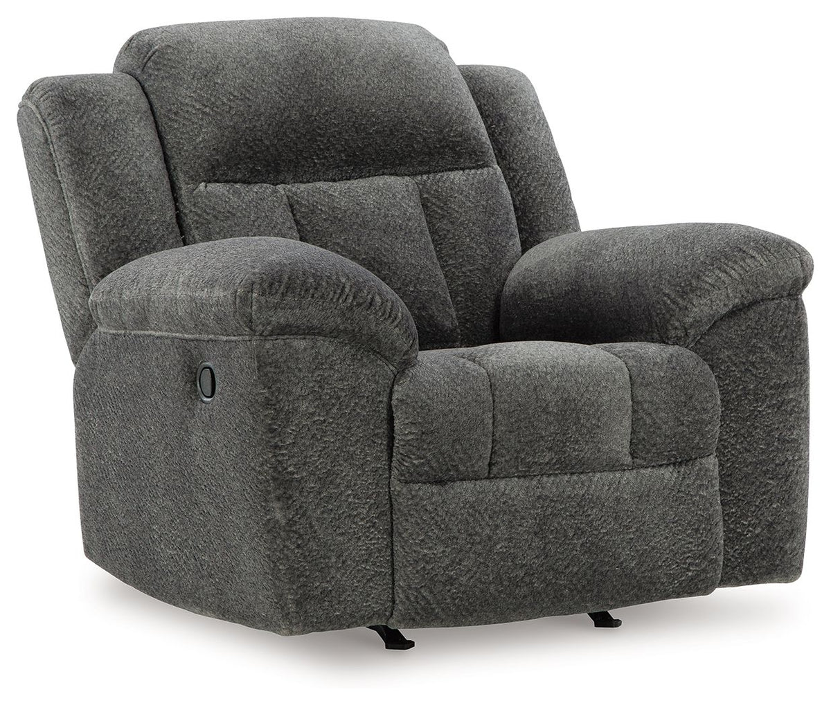 Frohn Graphite Rocker Recliner