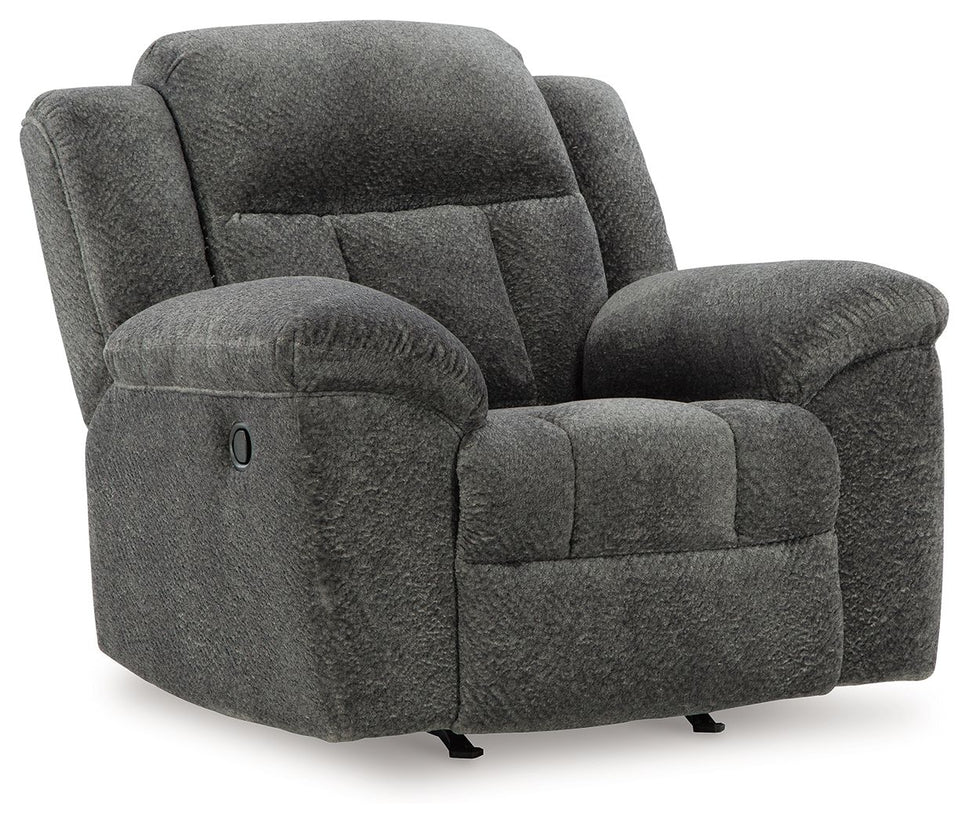 Frohn Graphite Rocker Recliner