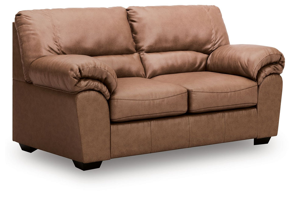 WillowBend Caramel Loveseat