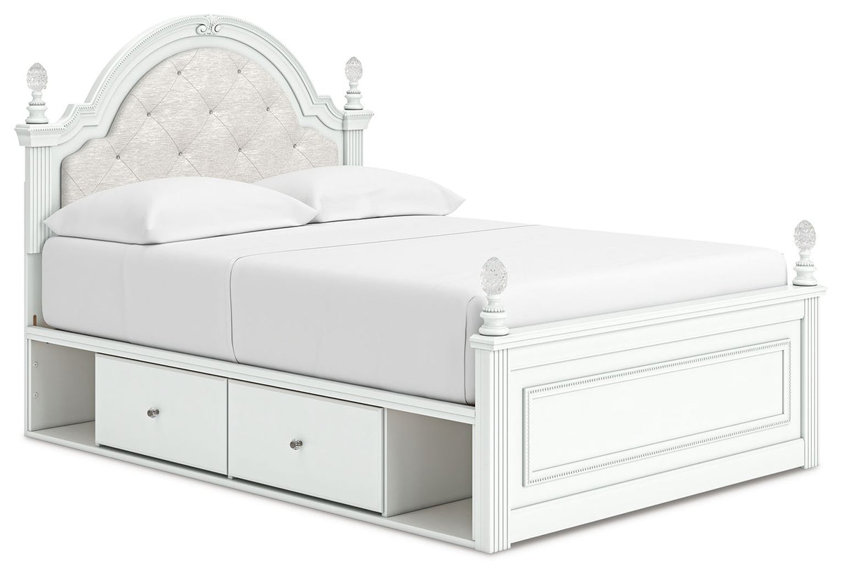 Kozlani Full Upholstered Storage Bed