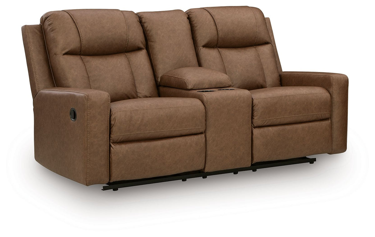 Mackmenville Caramel Loveseat