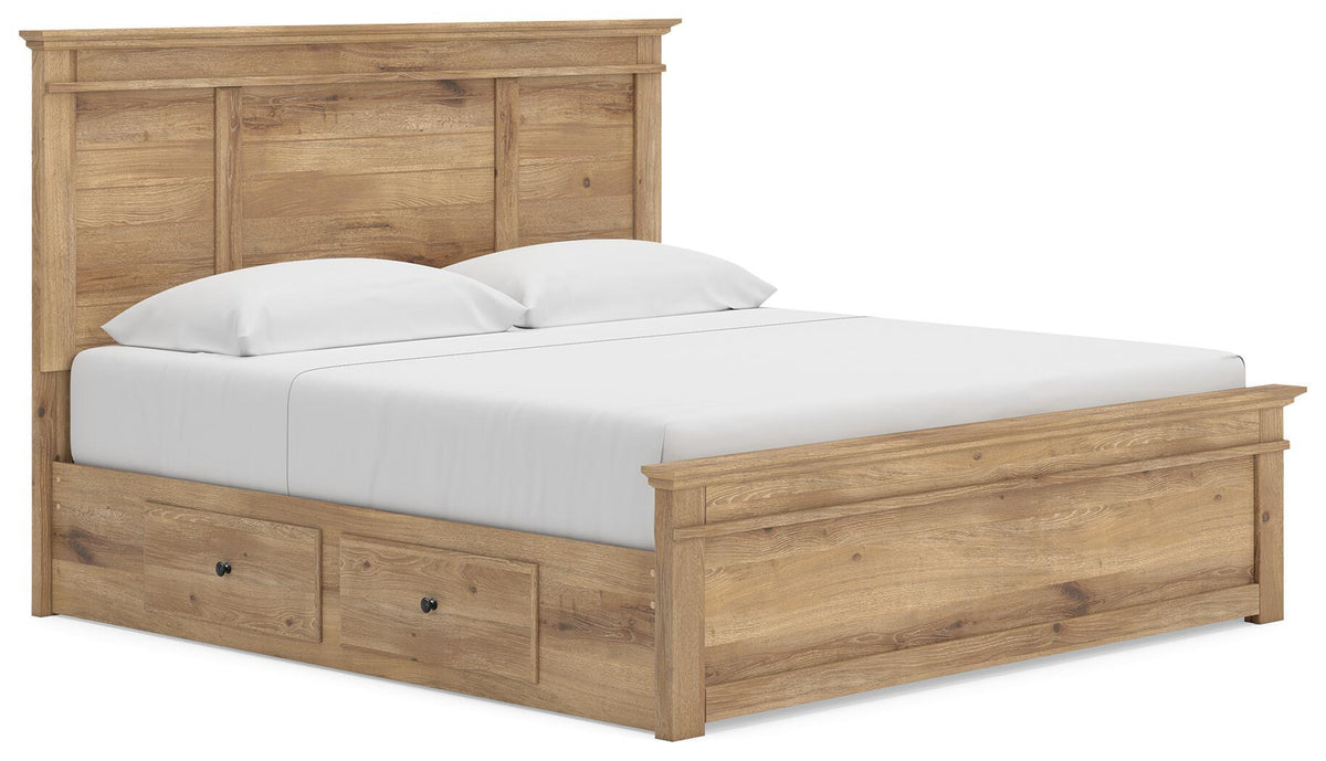 Makidern King Storage Bed (Underbed Storage, 2 Storage Units)