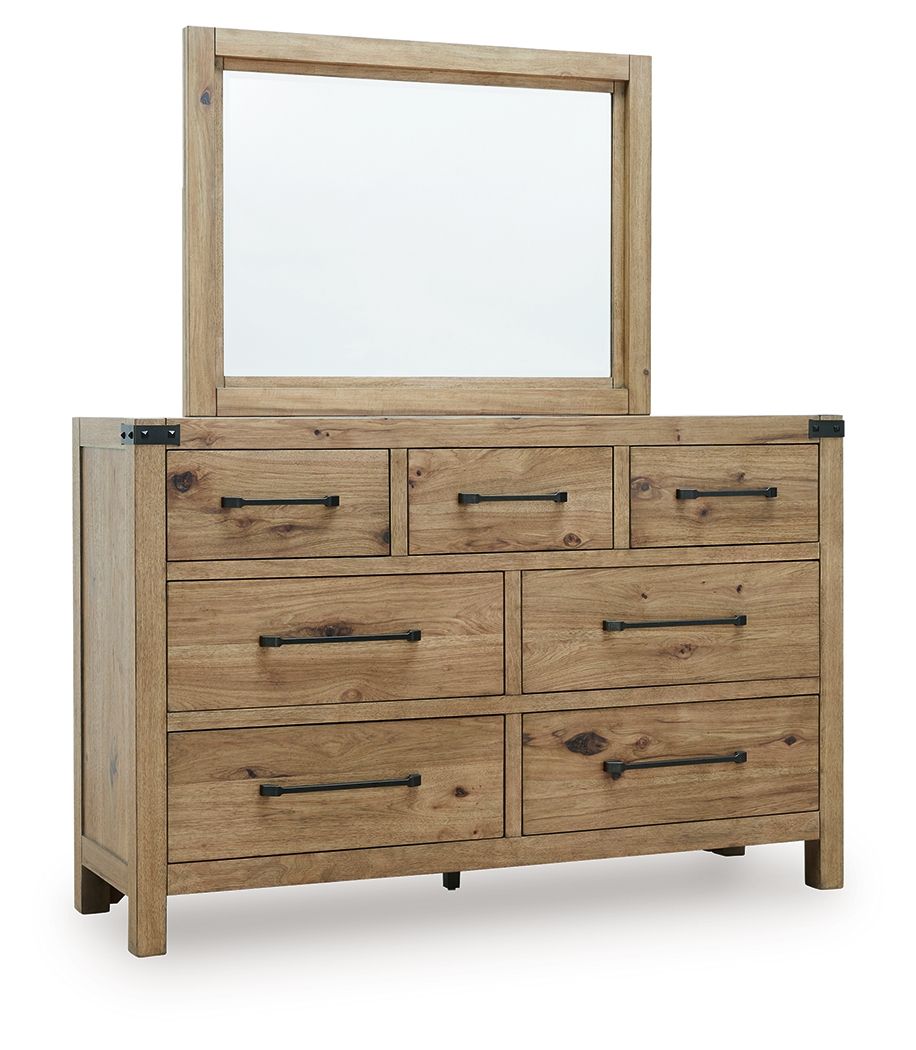 Ridgester Dresser & Mirror
