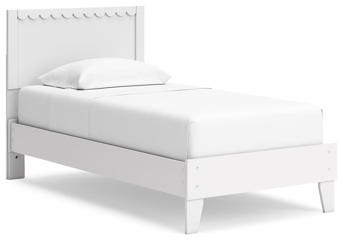 Hallityn Twin Bed (Panel Platform)