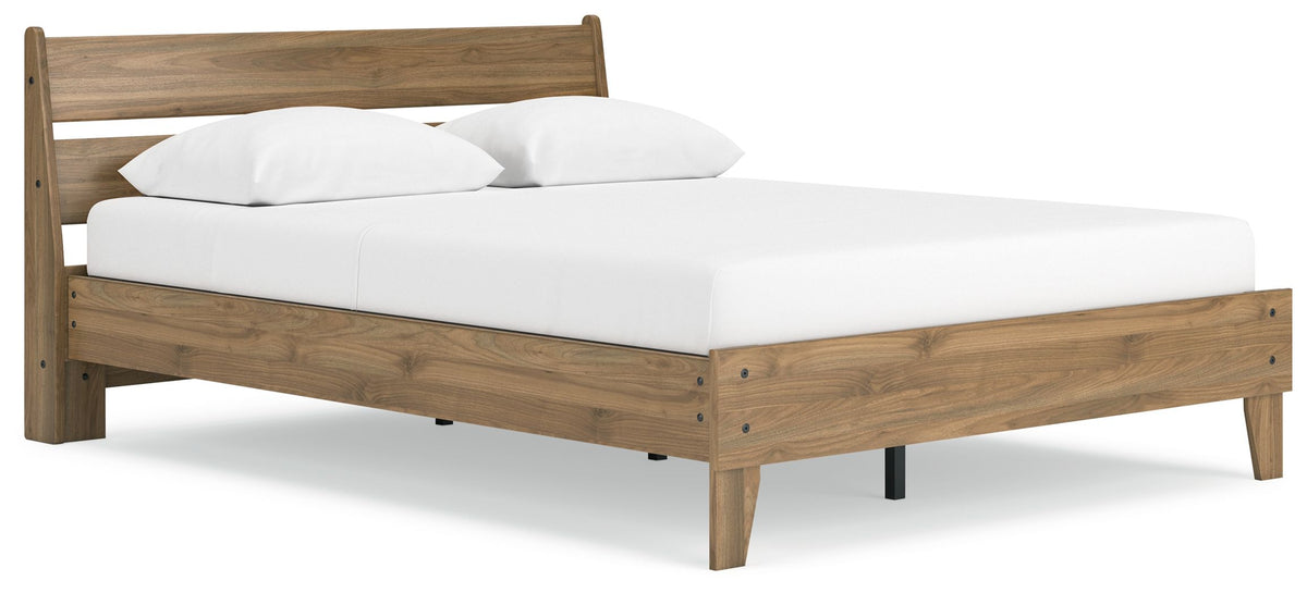 Deanlow Queen Bed (Platform Panel)