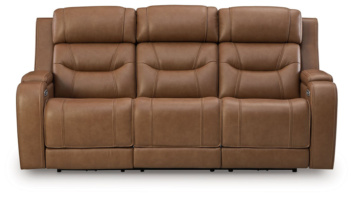 Knightington Caramel Sofa